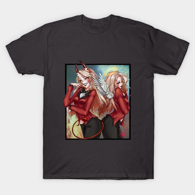 Sinner or Saint T-Shirt by Monstrous1